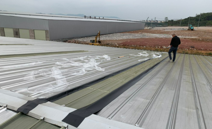 点军厂房屋面防水维修案例